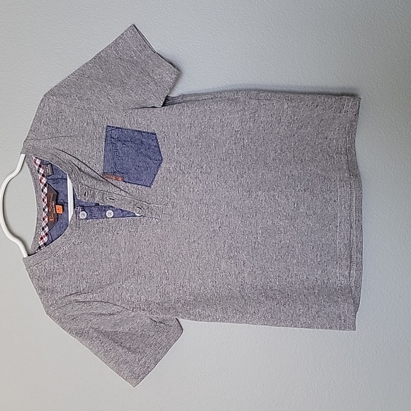 Ben Sherman boys gray short sleeve tee size 6 - Picture 1 of 7